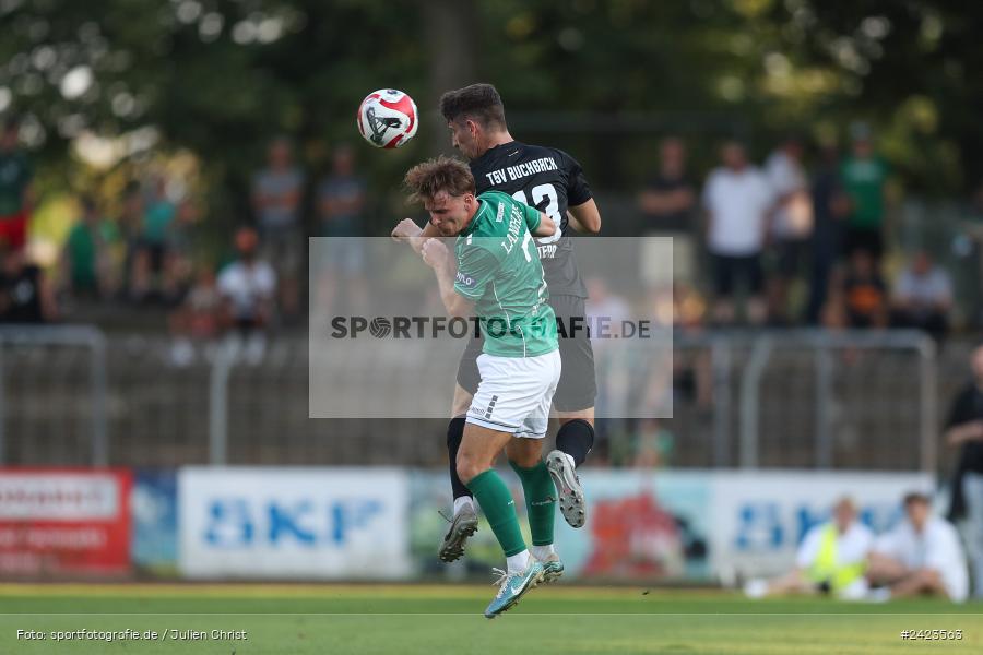 Willy-Sachs-Stadion, Schweinfurt, 02.08.2024, sport, action, Fussball, BFV, 3. Spieltag, Regionalliga Bayern, TSV, FCS, TSV Buchbach, 1. FC Schweinfurt 1905 - Bild-ID: 2423563