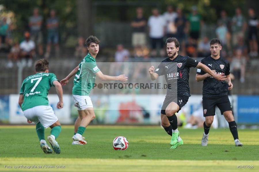 Willy-Sachs-Stadion, Schweinfurt, 02.08.2024, sport, action, Fussball, BFV, 3. Spieltag, Regionalliga Bayern, TSV, FCS, TSV Buchbach, 1. FC Schweinfurt 1905 - Bild-ID: 2423566
