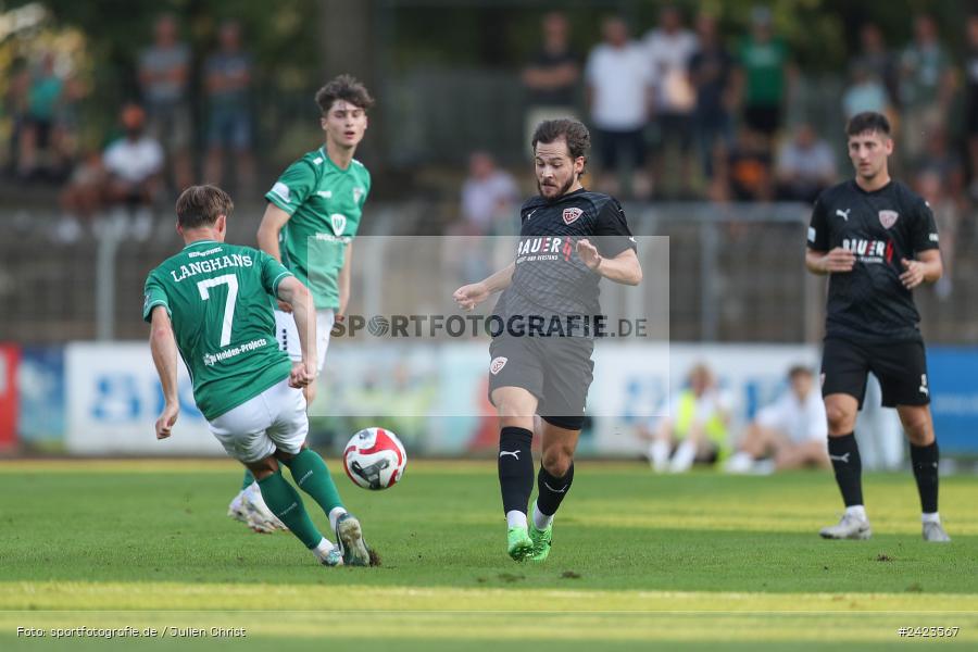 Willy-Sachs-Stadion, Schweinfurt, 02.08.2024, sport, action, Fussball, BFV, 3. Spieltag, Regionalliga Bayern, TSV, FCS, TSV Buchbach, 1. FC Schweinfurt 1905 - Bild-ID: 2423567