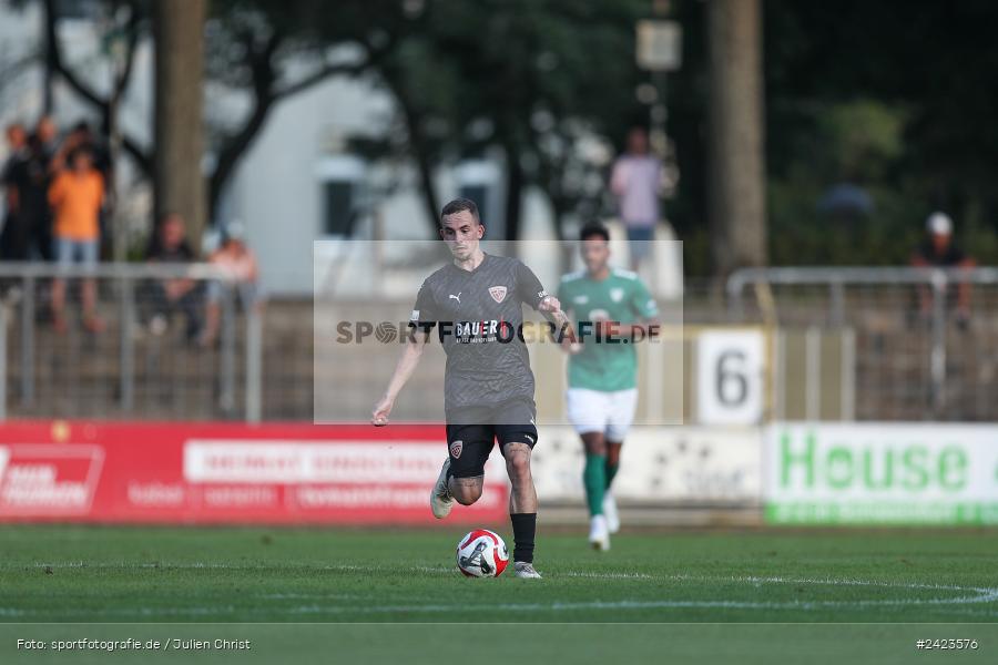 Willy-Sachs-Stadion, Schweinfurt, 02.08.2024, sport, action, Fussball, BFV, 3. Spieltag, Regionalliga Bayern, TSV, FCS, TSV Buchbach, 1. FC Schweinfurt 1905 - Bild-ID: 2423576