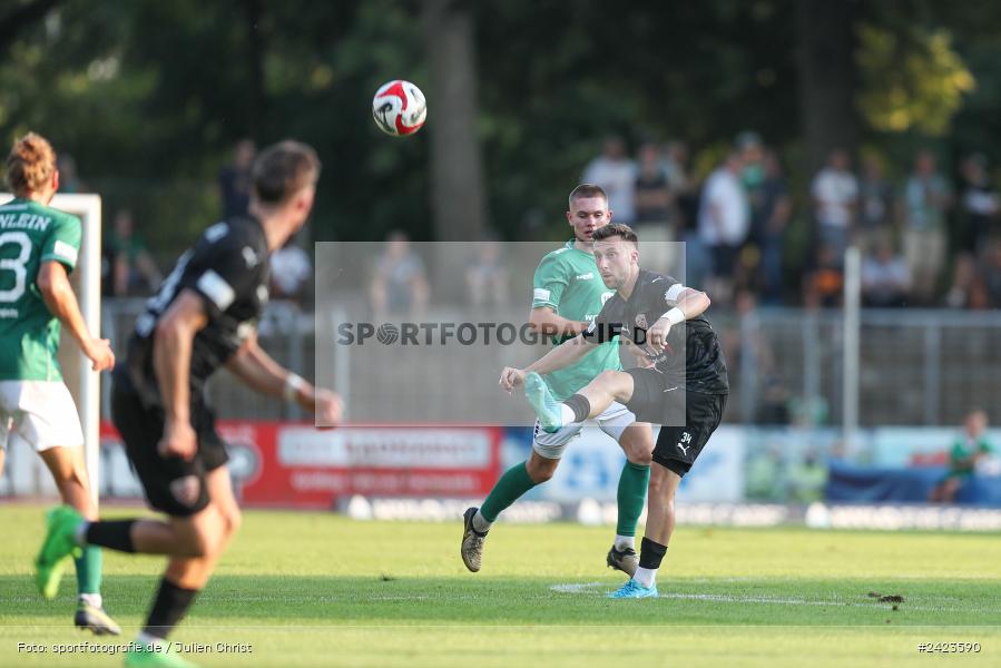 Willy-Sachs-Stadion, Schweinfurt, 02.08.2024, sport, action, Fussball, BFV, 3. Spieltag, Regionalliga Bayern, TSV, FCS, TSV Buchbach, 1. FC Schweinfurt 1905 - Bild-ID: 2423590