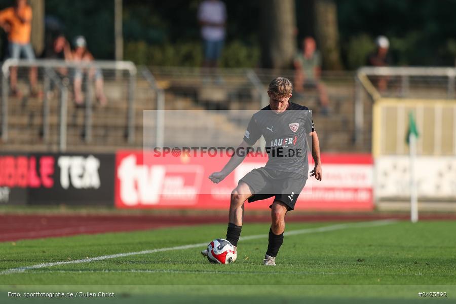 Willy-Sachs-Stadion, Schweinfurt, 02.08.2024, sport, action, Fussball, BFV, 3. Spieltag, Regionalliga Bayern, TSV, FCS, TSV Buchbach, 1. FC Schweinfurt 1905 - Bild-ID: 2423592