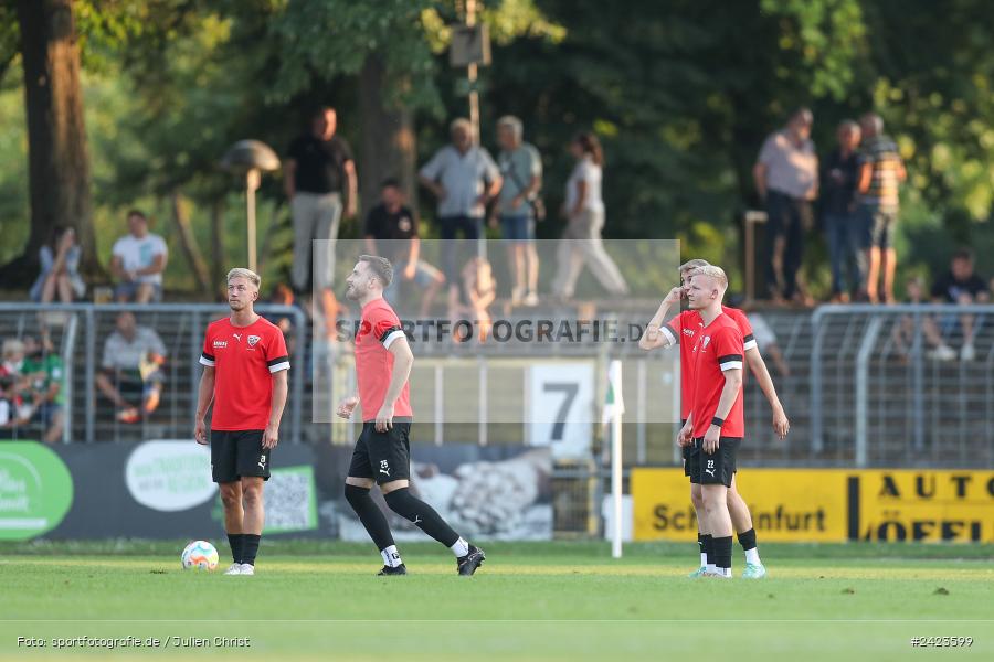 Willy-Sachs-Stadion, Schweinfurt, 02.08.2024, sport, action, Fussball, BFV, 3. Spieltag, Regionalliga Bayern, TSV, FCS, TSV Buchbach, 1. FC Schweinfurt 1905 - Bild-ID: 2423599