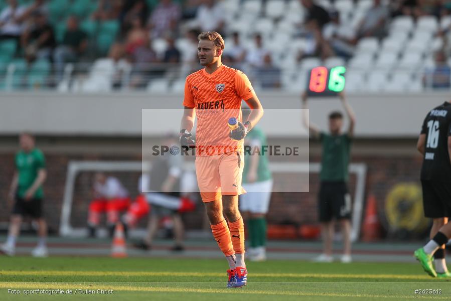 Willy-Sachs-Stadion, Schweinfurt, 02.08.2024, sport, action, Fussball, BFV, 3. Spieltag, Regionalliga Bayern, TSV, FCS, TSV Buchbach, 1. FC Schweinfurt 1905 - Bild-ID: 2423612