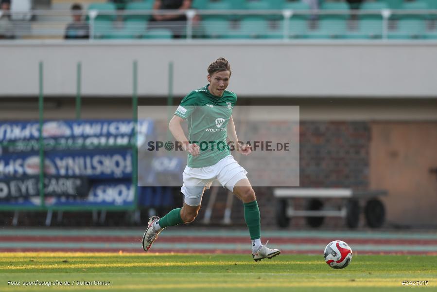 Willy-Sachs-Stadion, Schweinfurt, 02.08.2024, sport, action, Fussball, BFV, 3. Spieltag, Regionalliga Bayern, TSV, FCS, TSV Buchbach, 1. FC Schweinfurt 1905 - Bild-ID: 2423615