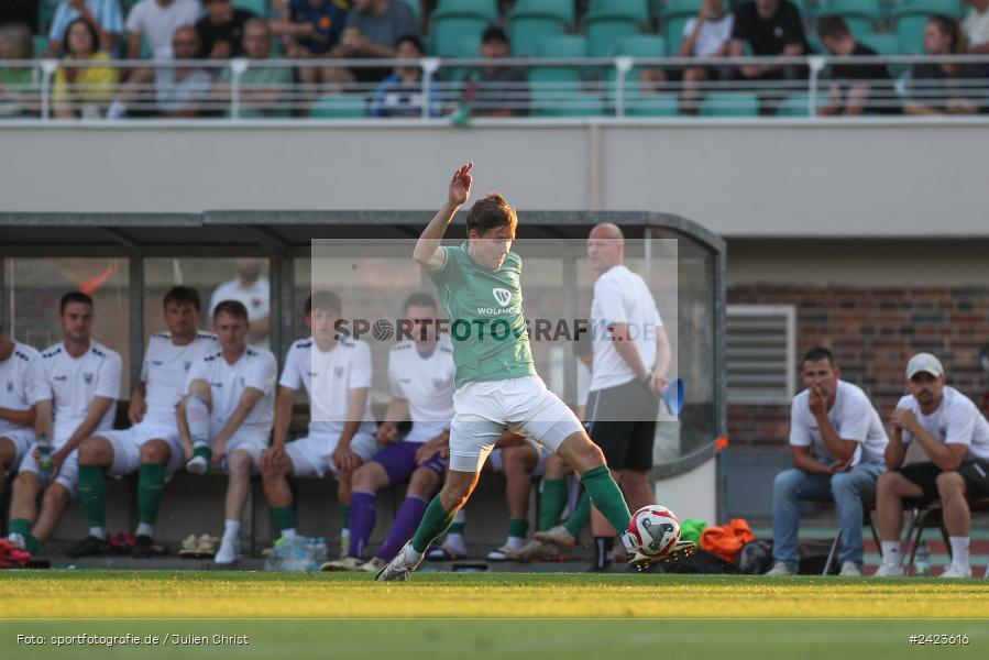 Willy-Sachs-Stadion, Schweinfurt, 02.08.2024, sport, action, Fussball, BFV, 3. Spieltag, Regionalliga Bayern, TSV, FCS, TSV Buchbach, 1. FC Schweinfurt 1905 - Bild-ID: 2423616