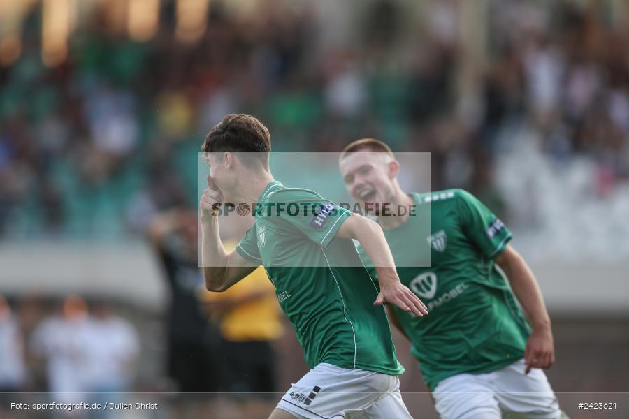 Willy-Sachs-Stadion, Schweinfurt, 02.08.2024, sport, action, Fussball, BFV, 3. Spieltag, Regionalliga Bayern, TSV, FCS, TSV Buchbach, 1. FC Schweinfurt 1905 - Bild-ID: 2423621