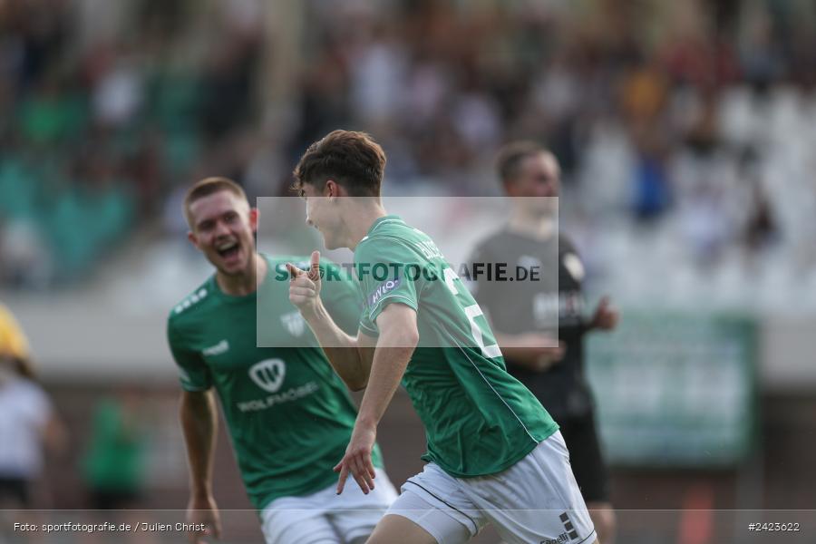 Willy-Sachs-Stadion, Schweinfurt, 02.08.2024, sport, action, Fussball, BFV, 3. Spieltag, Regionalliga Bayern, TSV, FCS, TSV Buchbach, 1. FC Schweinfurt 1905 - Bild-ID: 2423622
