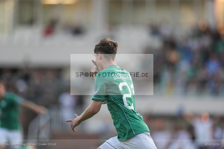 Willy-Sachs-Stadion, Schweinfurt, 02.08.2024, sport, action, Fussball, BFV, 3. Spieltag, Regionalliga Bayern, TSV, FCS, TSV Buchbach, 1. FC Schweinfurt 1905 - Bild-ID: 2423624