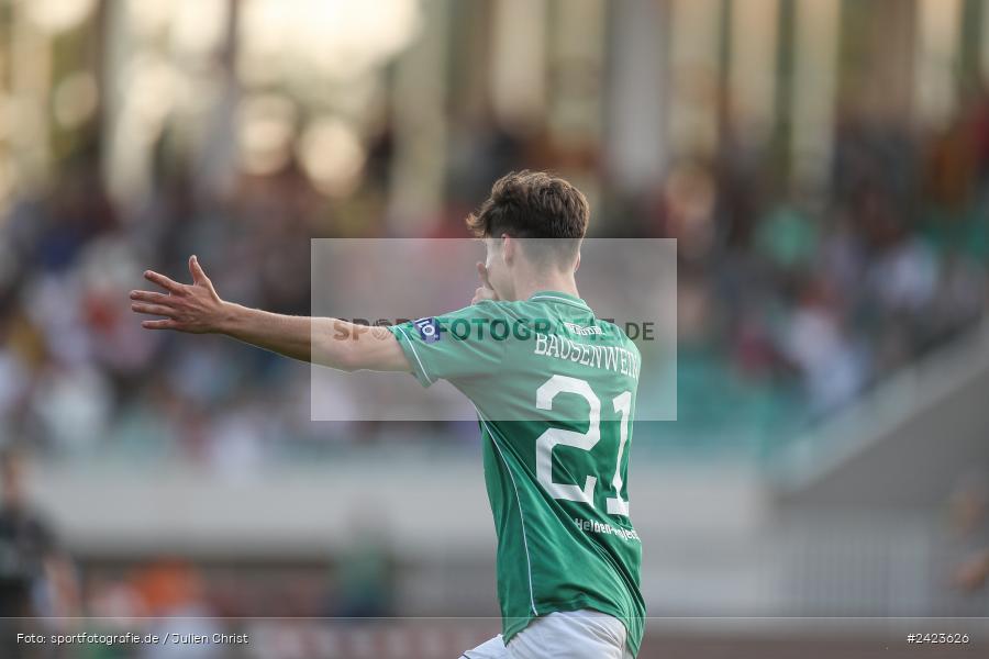 Willy-Sachs-Stadion, Schweinfurt, 02.08.2024, sport, action, Fussball, BFV, 3. Spieltag, Regionalliga Bayern, TSV, FCS, TSV Buchbach, 1. FC Schweinfurt 1905 - Bild-ID: 2423626
