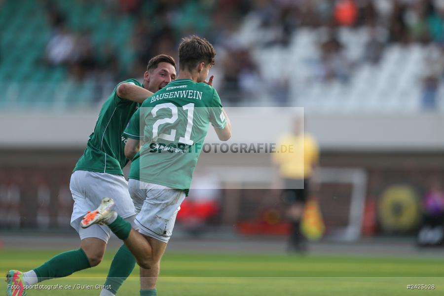 Willy-Sachs-Stadion, Schweinfurt, 02.08.2024, sport, action, Fussball, BFV, 3. Spieltag, Regionalliga Bayern, TSV, FCS, TSV Buchbach, 1. FC Schweinfurt 1905 - Bild-ID: 2423628