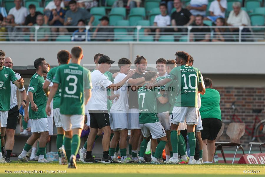 Willy-Sachs-Stadion, Schweinfurt, 02.08.2024, sport, action, Fussball, BFV, 3. Spieltag, Regionalliga Bayern, TSV, FCS, TSV Buchbach, 1. FC Schweinfurt 1905 - Bild-ID: 2423629