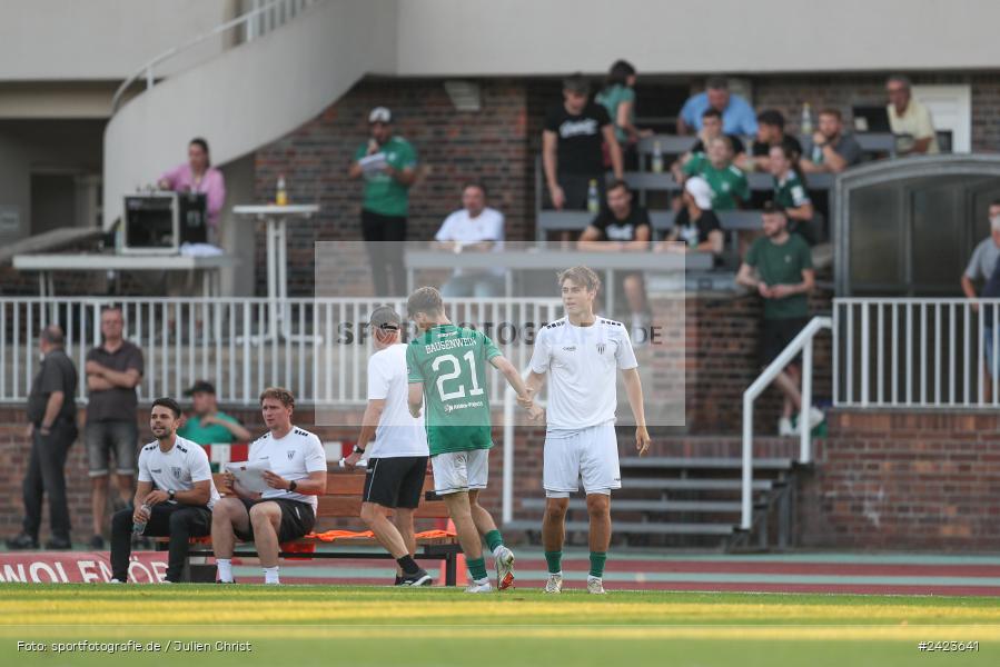 Willy-Sachs-Stadion, Schweinfurt, 02.08.2024, sport, action, Fussball, BFV, 3. Spieltag, Regionalliga Bayern, TSV, FCS, TSV Buchbach, 1. FC Schweinfurt 1905 - Bild-ID: 2423641