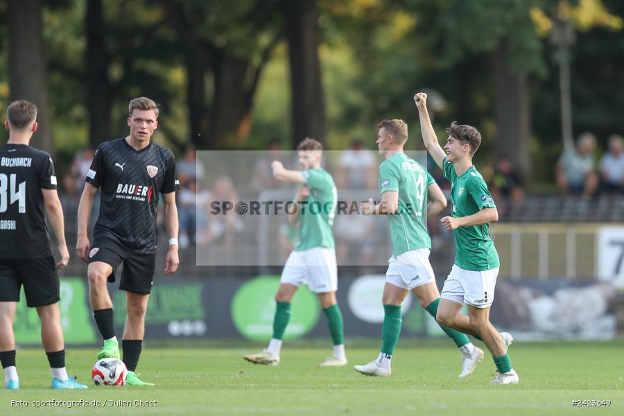 Willy-Sachs-Stadion, Schweinfurt, 02.08.2024, sport, action, Fussball, BFV, 3. Spieltag, Regionalliga Bayern, TSV, FCS, TSV Buchbach, 1. FC Schweinfurt 1905 - Bild-ID: 2423649