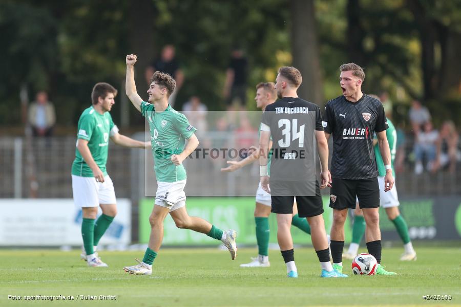 Willy-Sachs-Stadion, Schweinfurt, 02.08.2024, sport, action, Fussball, BFV, 3. Spieltag, Regionalliga Bayern, TSV, FCS, TSV Buchbach, 1. FC Schweinfurt 1905 - Bild-ID: 2423650