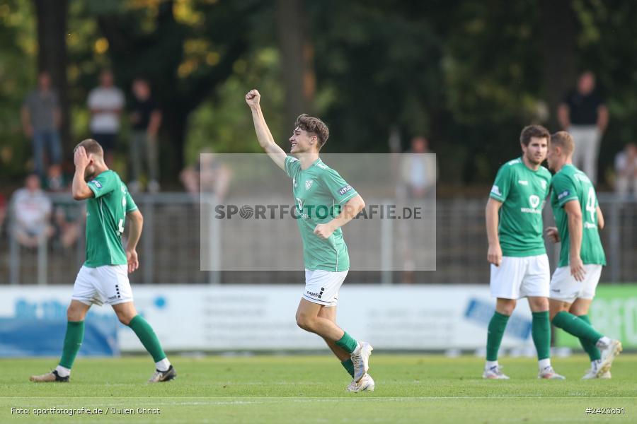 Willy-Sachs-Stadion, Schweinfurt, 02.08.2024, sport, action, Fussball, BFV, 3. Spieltag, Regionalliga Bayern, TSV, FCS, TSV Buchbach, 1. FC Schweinfurt 1905 - Bild-ID: 2423651