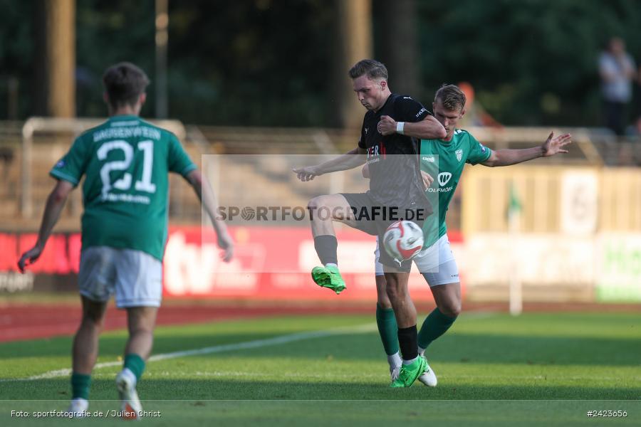 Willy-Sachs-Stadion, Schweinfurt, 02.08.2024, sport, action, Fussball, BFV, 3. Spieltag, Regionalliga Bayern, TSV, FCS, TSV Buchbach, 1. FC Schweinfurt 1905 - Bild-ID: 2423656