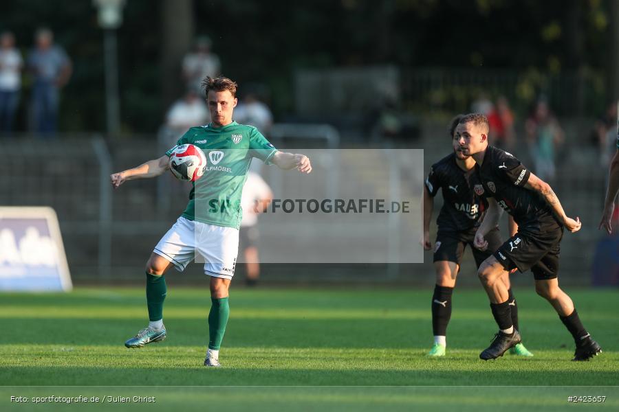 Willy-Sachs-Stadion, Schweinfurt, 02.08.2024, sport, action, Fussball, BFV, 3. Spieltag, Regionalliga Bayern, TSV, FCS, TSV Buchbach, 1. FC Schweinfurt 1905 - Bild-ID: 2423657
