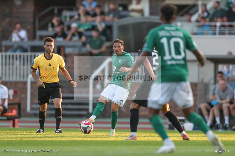 Willy-Sachs-Stadion, Schweinfurt, 02.08.2024, sport, action, Fussball, BFV, 3. Spieltag, Regionalliga Bayern, TSV, FCS, TSV Buchbach, 1. FC Schweinfurt 1905 - Bild-ID: 2423660