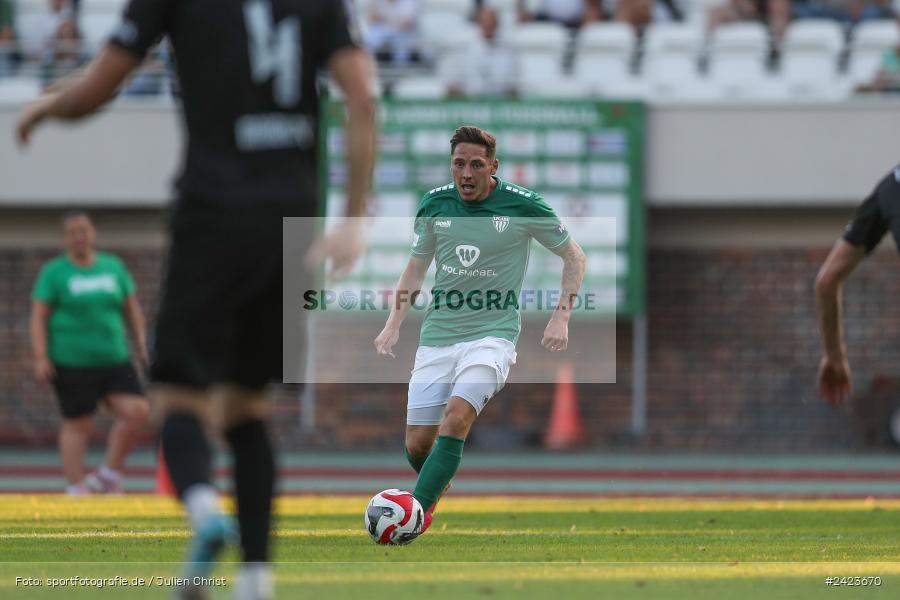 Willy-Sachs-Stadion, Schweinfurt, 02.08.2024, sport, action, Fussball, BFV, 3. Spieltag, Regionalliga Bayern, TSV, FCS, TSV Buchbach, 1. FC Schweinfurt 1905 - Bild-ID: 2423670