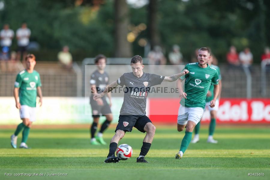 Willy-Sachs-Stadion, Schweinfurt, 02.08.2024, sport, action, Fussball, BFV, 3. Spieltag, Regionalliga Bayern, TSV, FCS, TSV Buchbach, 1. FC Schweinfurt 1905 - Bild-ID: 2423676