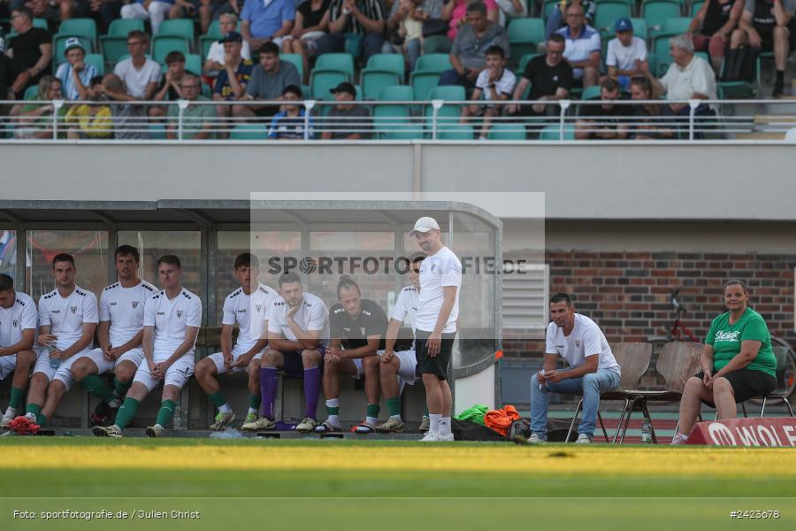 Willy-Sachs-Stadion, Schweinfurt, 02.08.2024, sport, action, Fussball, BFV, 3. Spieltag, Regionalliga Bayern, TSV, FCS, TSV Buchbach, 1. FC Schweinfurt 1905 - Bild-ID: 2423678