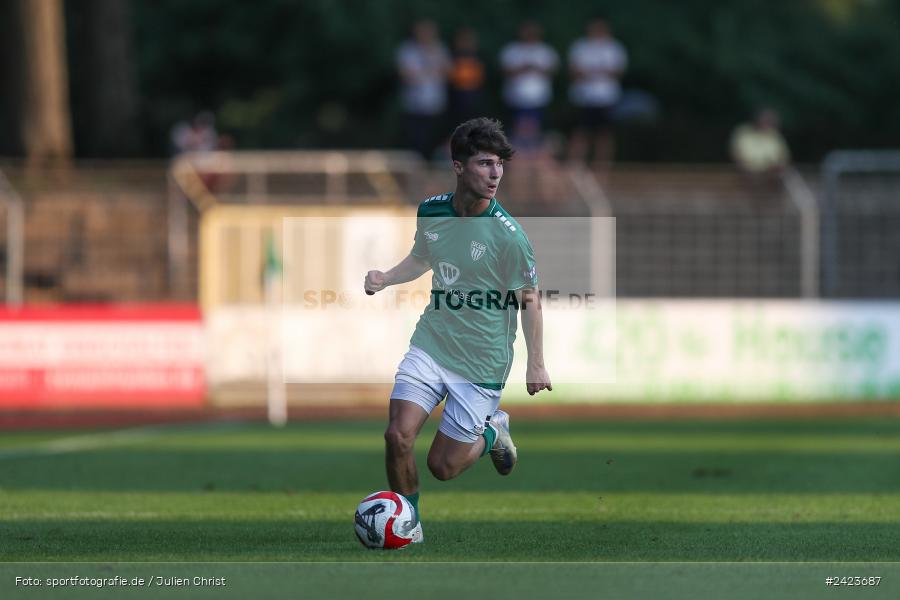 Willy-Sachs-Stadion, Schweinfurt, 02.08.2024, sport, action, Fussball, BFV, 3. Spieltag, Regionalliga Bayern, TSV, FCS, TSV Buchbach, 1. FC Schweinfurt 1905 - Bild-ID: 2423687