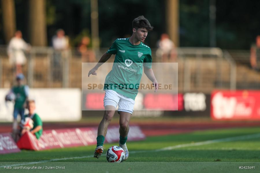 Willy-Sachs-Stadion, Schweinfurt, 02.08.2024, sport, action, Fussball, BFV, 3. Spieltag, Regionalliga Bayern, TSV, FCS, TSV Buchbach, 1. FC Schweinfurt 1905 - Bild-ID: 2423691