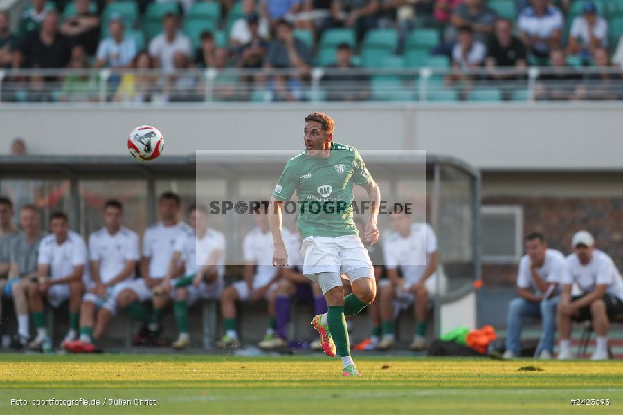 Willy-Sachs-Stadion, Schweinfurt, 02.08.2024, sport, action, Fussball, BFV, 3. Spieltag, Regionalliga Bayern, TSV, FCS, TSV Buchbach, 1. FC Schweinfurt 1905 - Bild-ID: 2423693