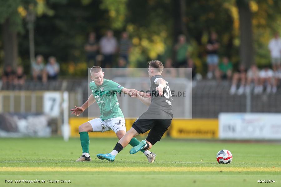 Willy-Sachs-Stadion, Schweinfurt, 02.08.2024, sport, action, Fussball, BFV, 3. Spieltag, Regionalliga Bayern, TSV, FCS, TSV Buchbach, 1. FC Schweinfurt 1905 - Bild-ID: 2423694