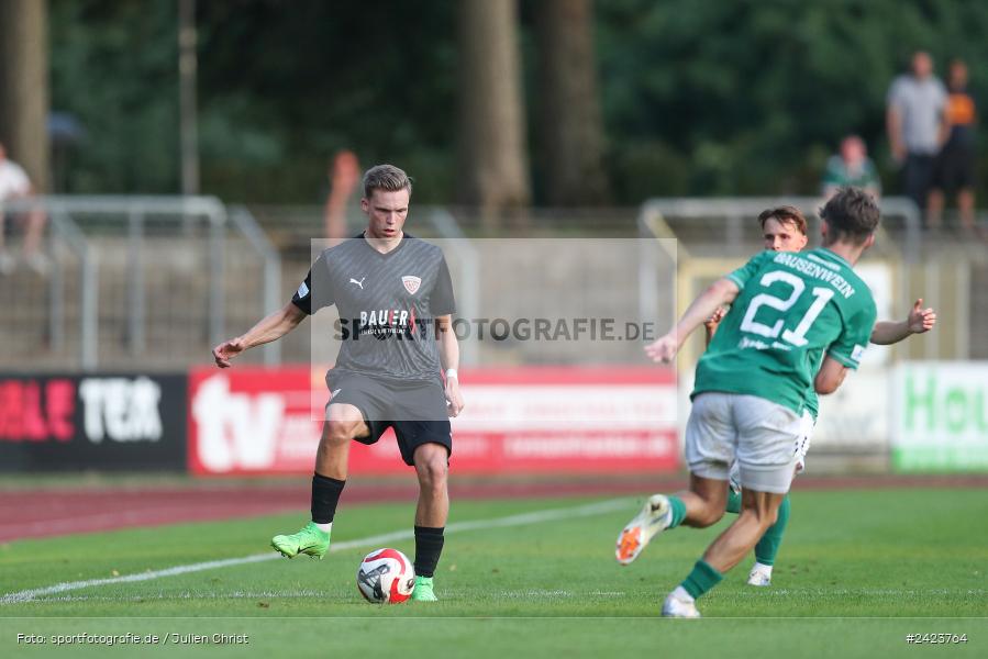 Willy-Sachs-Stadion, Schweinfurt, 02.08.2024, sport, action, Fussball, BFV, 3. Spieltag, Regionalliga Bayern, TSV, FCS, TSV Buchbach, 1. FC Schweinfurt 1905 - Bild-ID: 2423764