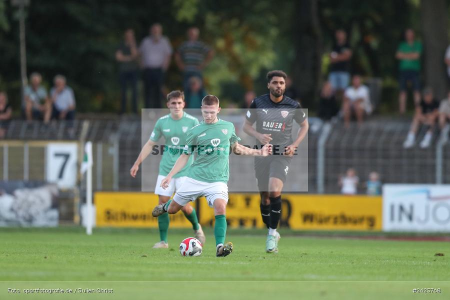 Willy-Sachs-Stadion, Schweinfurt, 02.08.2024, sport, action, Fussball, BFV, 3. Spieltag, Regionalliga Bayern, TSV, FCS, TSV Buchbach, 1. FC Schweinfurt 1905 - Bild-ID: 2423768