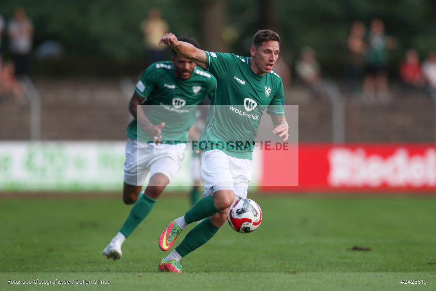 Willy-Sachs-Stadion, Schweinfurt, 02.08.2024, sport, action, Fussball, BFV, 3. Spieltag, Regionalliga Bayern, TSV, FCS, TSV Buchbach, 1. FC Schweinfurt 1905 - Bild-ID: 2423816