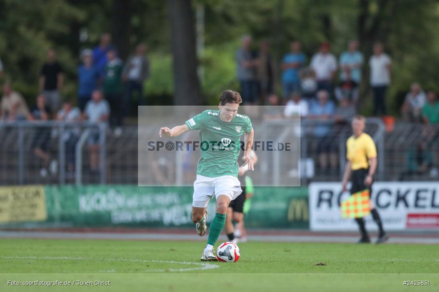 Willy-Sachs-Stadion, Schweinfurt, 02.08.2024, sport, action, Fussball, BFV, 3. Spieltag, Regionalliga Bayern, TSV, FCS, TSV Buchbach, 1. FC Schweinfurt 1905 - Bild-ID: 2423831