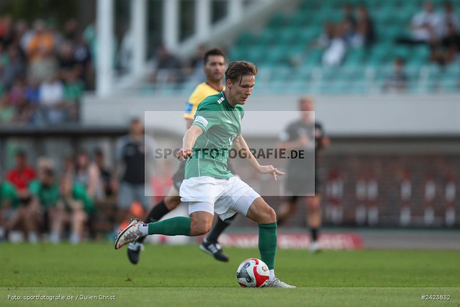 Willy-Sachs-Stadion, Schweinfurt, 02.08.2024, sport, action, Fussball, BFV, 3. Spieltag, Regionalliga Bayern, TSV, FCS, TSV Buchbach, 1. FC Schweinfurt 1905 - Bild-ID: 2423832