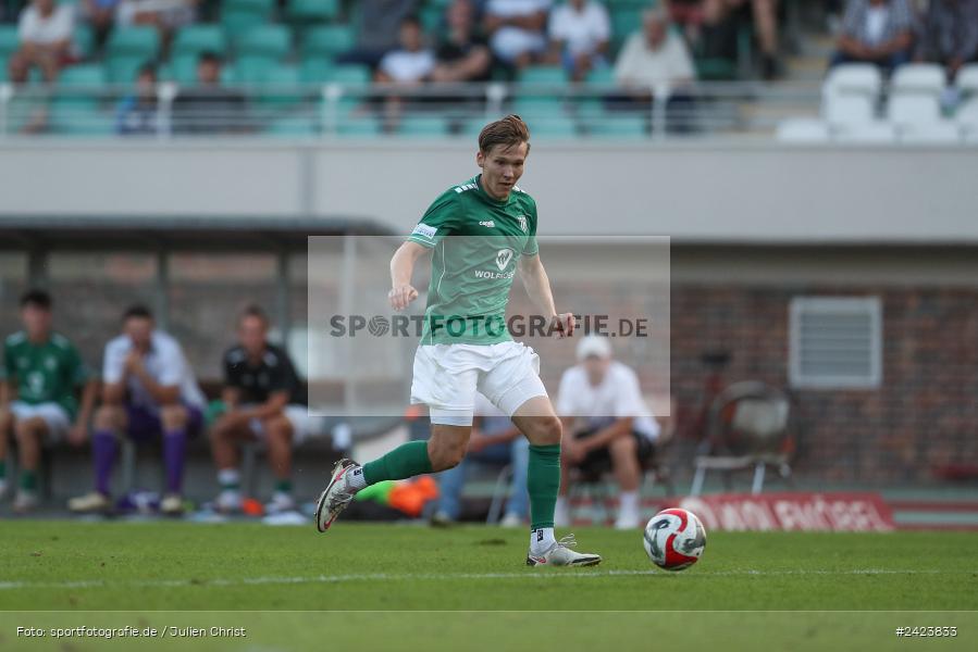 Willy-Sachs-Stadion, Schweinfurt, 02.08.2024, sport, action, Fussball, BFV, 3. Spieltag, Regionalliga Bayern, TSV, FCS, TSV Buchbach, 1. FC Schweinfurt 1905 - Bild-ID: 2423833