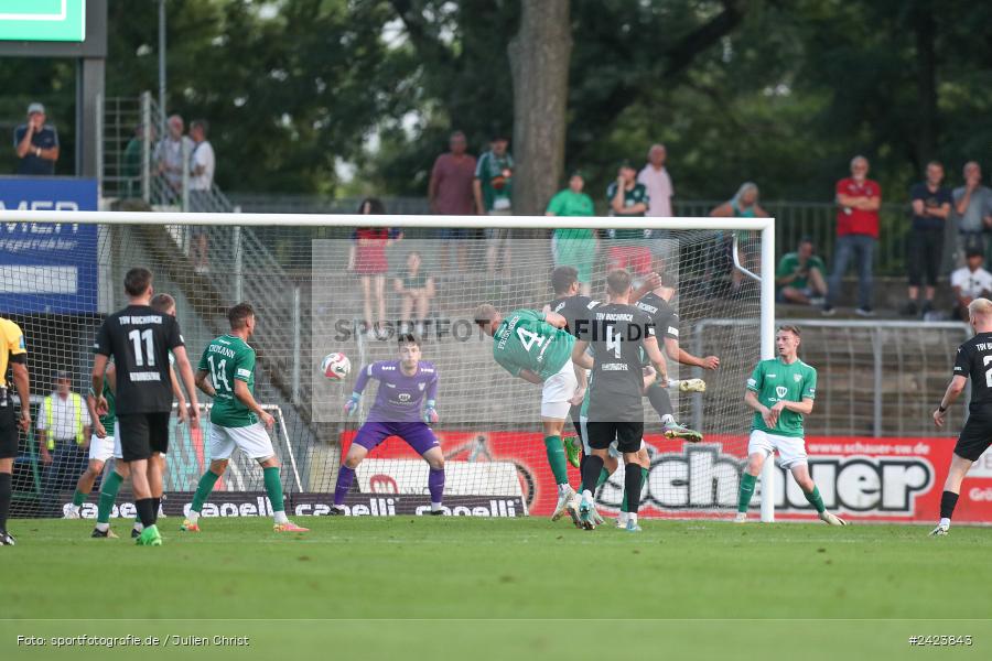 Willy-Sachs-Stadion, Schweinfurt, 02.08.2024, sport, action, Fussball, BFV, 3. Spieltag, Regionalliga Bayern, TSV, FCS, TSV Buchbach, 1. FC Schweinfurt 1905 - Bild-ID: 2423843