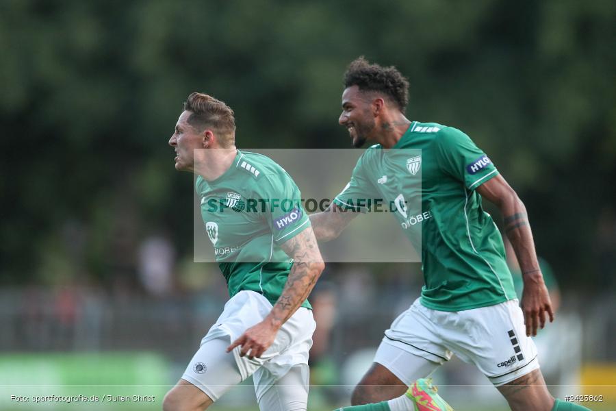 Willy-Sachs-Stadion, Schweinfurt, 02.08.2024, sport, action, Fussball, BFV, 3. Spieltag, Regionalliga Bayern, TSV, FCS, TSV Buchbach, 1. FC Schweinfurt 1905 - Bild-ID: 2423862