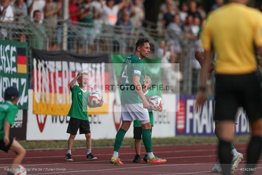 Willy-Sachs-Stadion, Schweinfurt, 02.08.2024, sport, action, Fussball, BFV, 3. Spieltag, Regionalliga Bayern, TSV, FCS, TSV Buchbach, 1. FC Schweinfurt 1905 - Bild-ID: 2423867