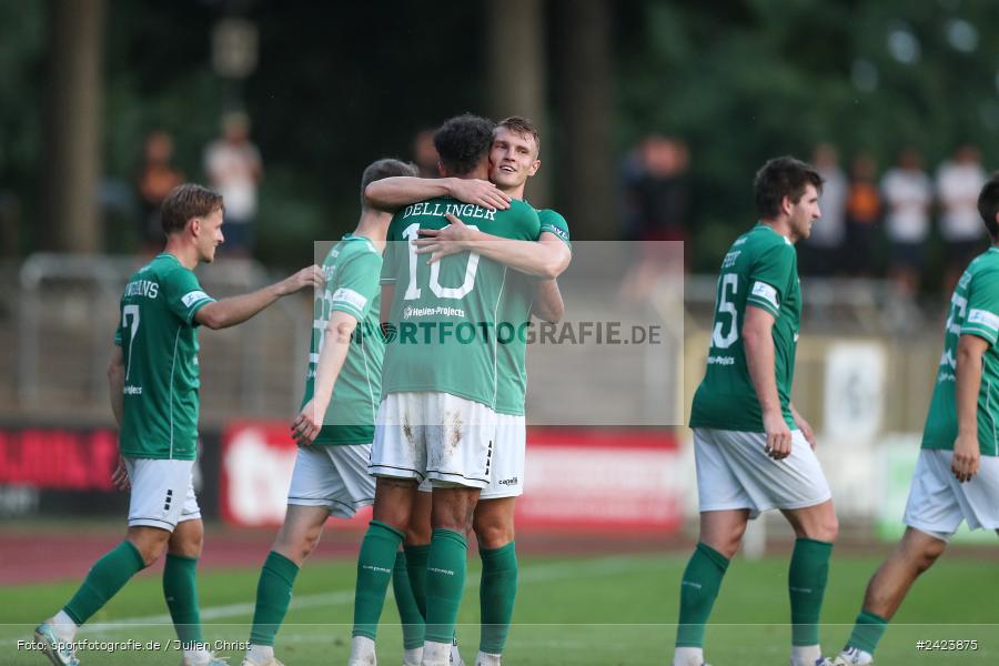 Willy-Sachs-Stadion, Schweinfurt, 02.08.2024, sport, action, Fussball, BFV, 3. Spieltag, Regionalliga Bayern, TSV, FCS, TSV Buchbach, 1. FC Schweinfurt 1905 - Bild-ID: 2423875