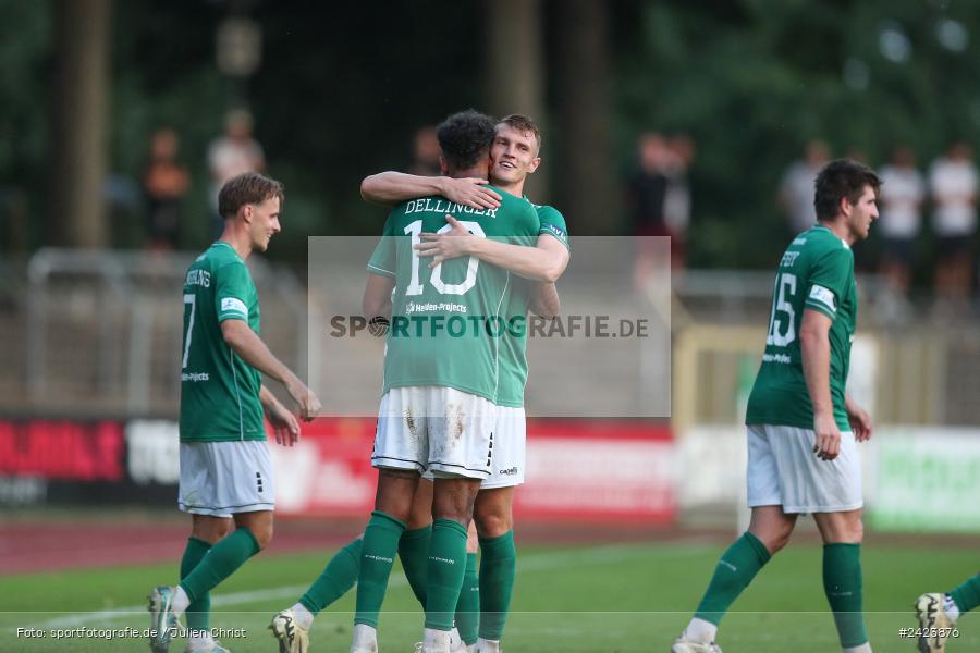 Willy-Sachs-Stadion, Schweinfurt, 02.08.2024, sport, action, Fussball, BFV, 3. Spieltag, Regionalliga Bayern, TSV, FCS, TSV Buchbach, 1. FC Schweinfurt 1905 - Bild-ID: 2423876