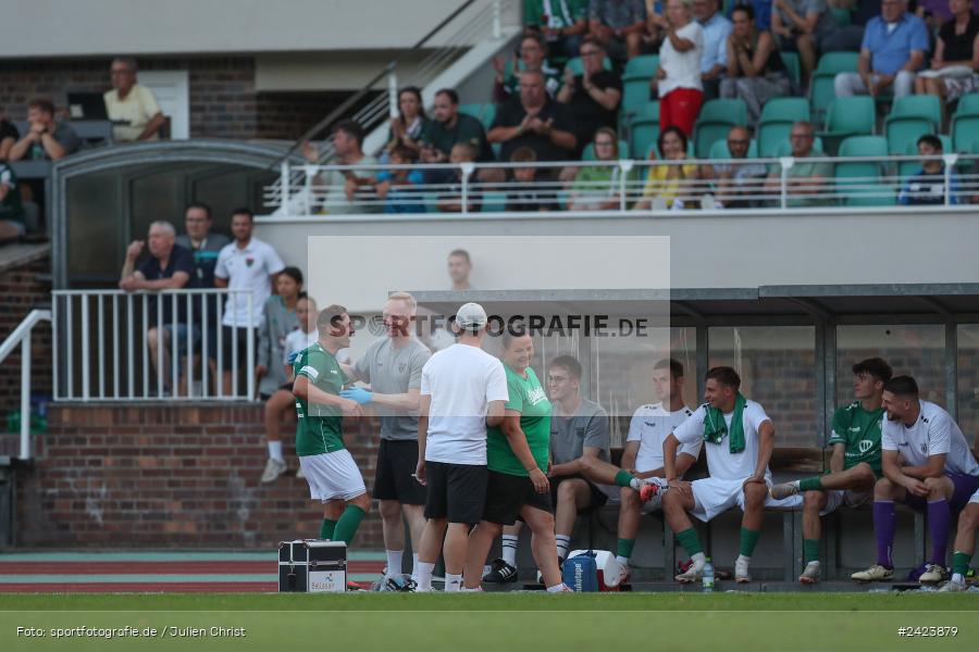 Willy-Sachs-Stadion, Schweinfurt, 02.08.2024, sport, action, Fussball, BFV, 3. Spieltag, Regionalliga Bayern, TSV, FCS, TSV Buchbach, 1. FC Schweinfurt 1905 - Bild-ID: 2423879