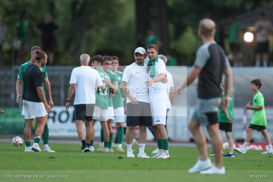 Willy-Sachs-Stadion, Schweinfurt, 02.08.2024, sport, action, Fussball, BFV, 3. Spieltag, Regionalliga Bayern, TSV, FCS, TSV Buchbach, 1. FC Schweinfurt 1905 - Bild-ID: 2423914