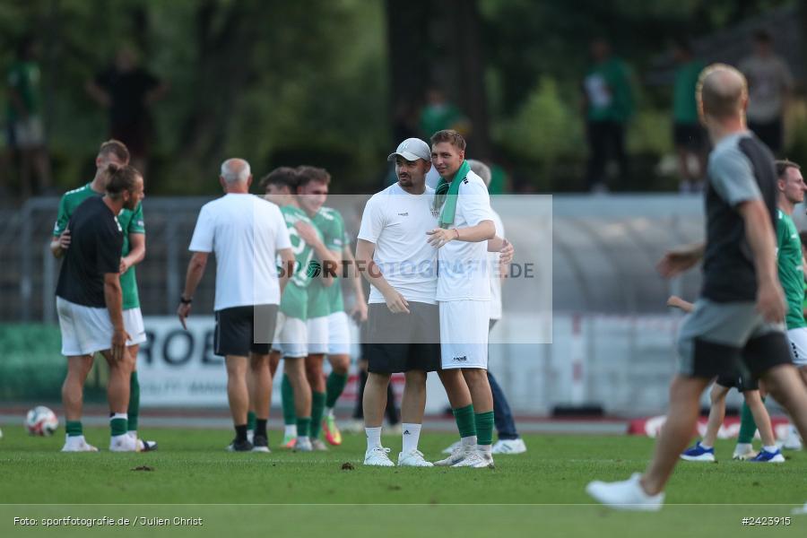 Willy-Sachs-Stadion, Schweinfurt, 02.08.2024, sport, action, Fussball, BFV, 3. Spieltag, Regionalliga Bayern, TSV, FCS, TSV Buchbach, 1. FC Schweinfurt 1905 - Bild-ID: 2423915