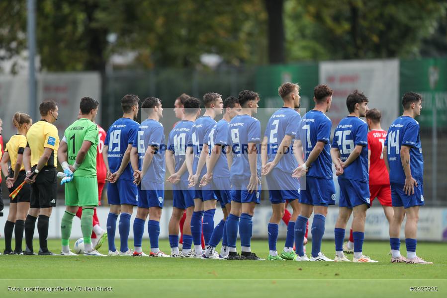Sepp-Endres-Sportanlage, Würzburg, 03.08.2024, sport, action, Fussball, BFV, 4. Spieltag, Bayernliga Nord, SSV, WFV, SSV Jahn Regensburg II (U21), Würzburger FV 04 - Bild-ID: 2423920