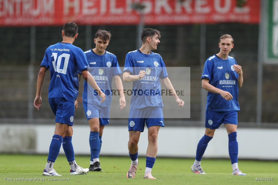 Sepp-Endres-Sportanlage, Würzburg, 03.08.2024, sport, action, Fussball, BFV, 4. Spieltag, Bayernliga Nord, SSV, WFV, SSV Jahn Regensburg II (U21), Würzburger FV 04 - Bild-ID: 2423921 Sepp-Endres-Sportanlage, Würzburg, 03.08.2024, sport, action, Fussball, BFV, 4. Spieltag, Bayernliga Nord, SSV, WFV, SSV Jahn Regensburg II (U21), Würzburger FV 04 - Bild-ID: 2423921