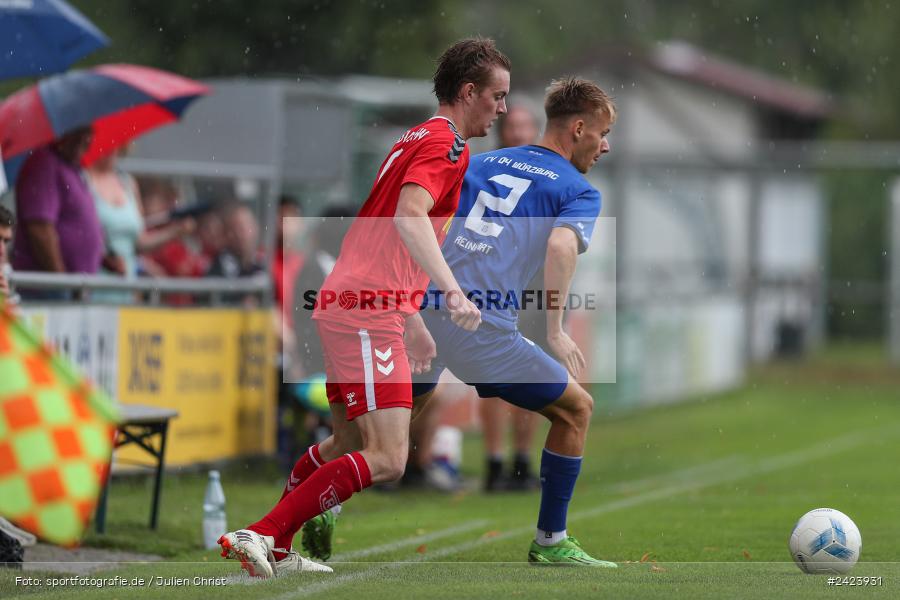 Sepp-Endres-Sportanlage, Würzburg, 03.08.2024, sport, action, Fussball, BFV, 4. Spieltag, Bayernliga Nord, SSV, WFV, SSV Jahn Regensburg II (U21), Würzburger FV 04 - Bild-ID: 2423931
