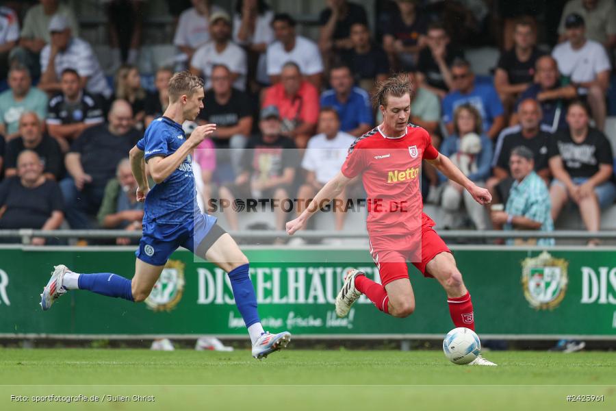 Sepp-Endres-Sportanlage, Würzburg, 03.08.2024, sport, action, Fussball, BFV, 4. Spieltag, Bayernliga Nord, SSV, WFV, SSV Jahn Regensburg II (U21), Würzburger FV 04 - Bild-ID: 2423961