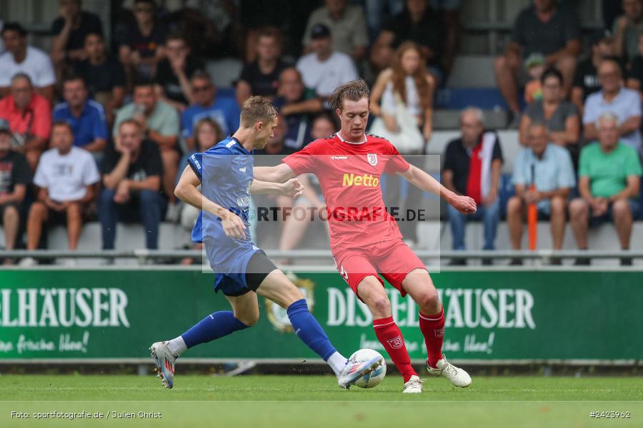 Sepp-Endres-Sportanlage, Würzburg, 03.08.2024, sport, action, Fussball, BFV, 4. Spieltag, Bayernliga Nord, SSV, WFV, SSV Jahn Regensburg II (U21), Würzburger FV 04 - Bild-ID: 2423962