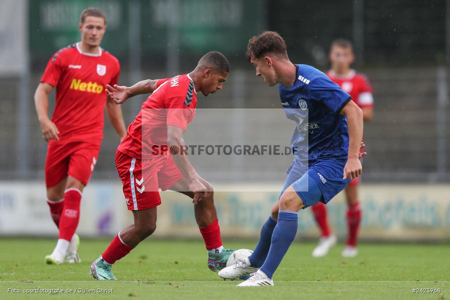 Sepp-Endres-Sportanlage, Würzburg, 03.08.2024, sport, action, Fussball, BFV, 4. Spieltag, Bayernliga Nord, SSV, WFV, SSV Jahn Regensburg II (U21), Würzburger FV 04 - Bild-ID: 2423968